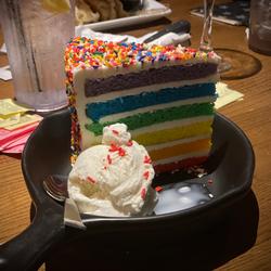 Carlo's Bakery Rainbow Cake